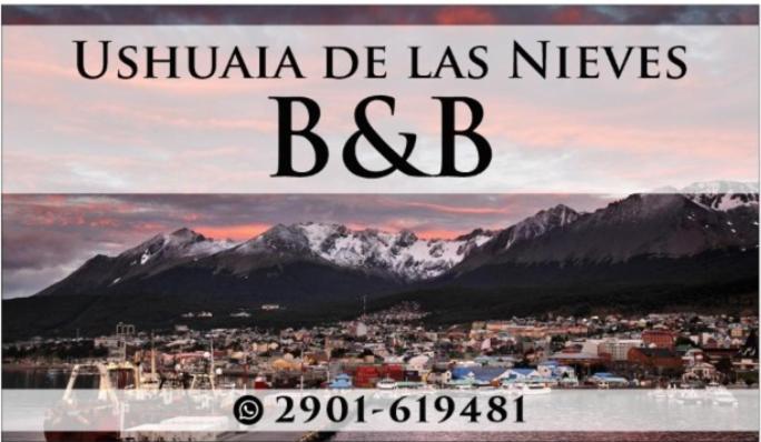 Ushuaia De Las Nieves B&B Exteriör bild